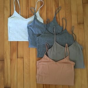 Forever 21 Tops - Forever 21 V-neck Camisole Bundle of 5 Size Med Forever 21 Tops - Forever 21 V-neck Camisole Bundle of 5 Size Med